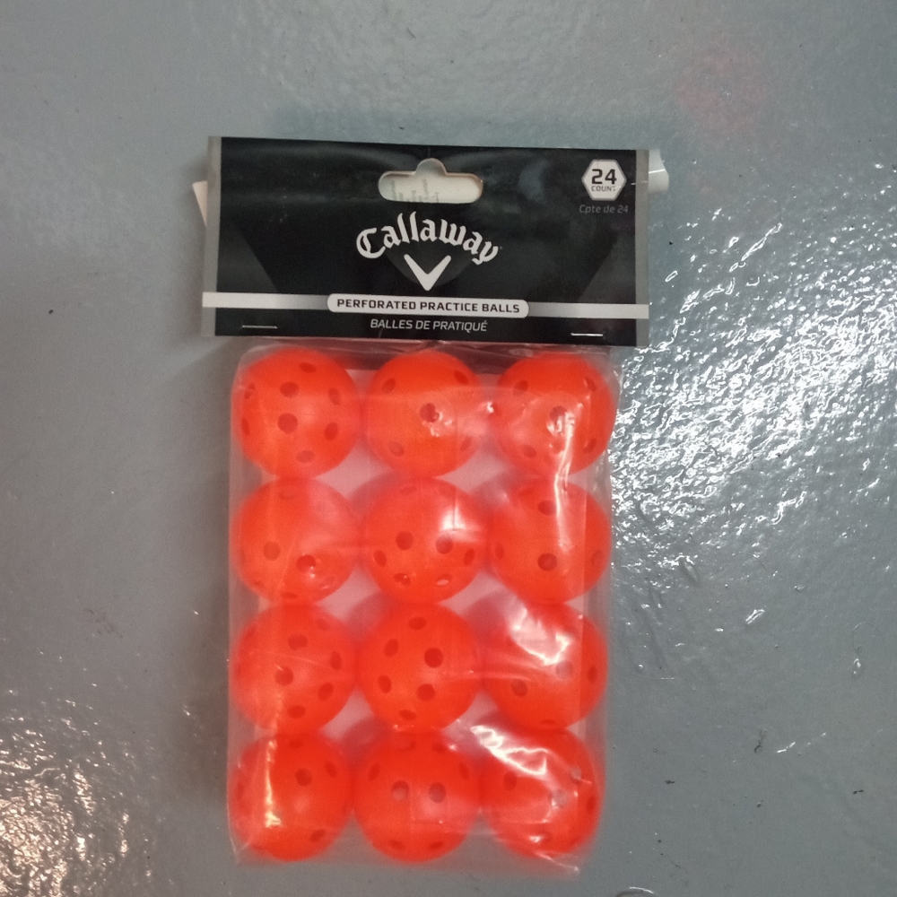 Callaway Orange Practice Balls